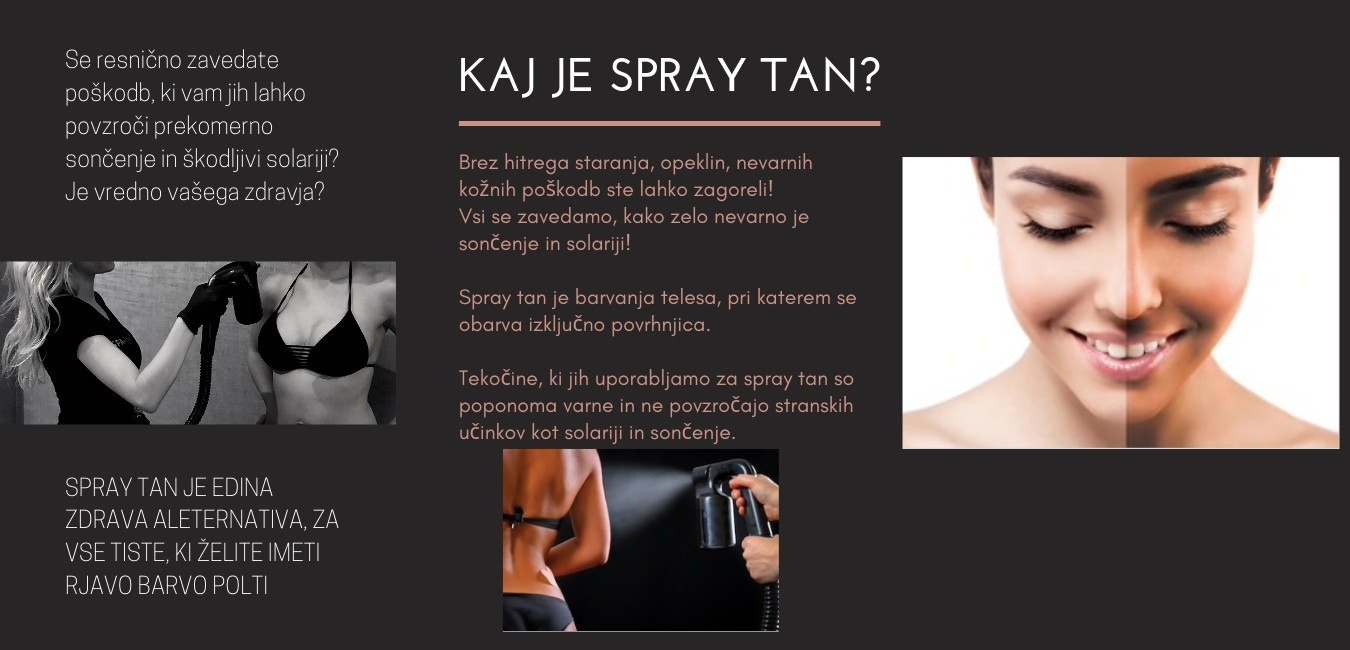 Spray tan